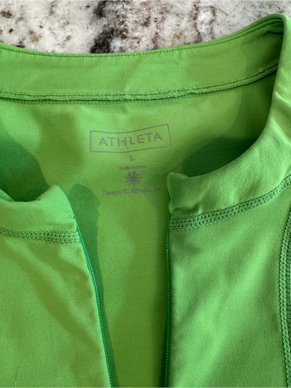 Athleta Tidal Ruched Rash Guard Dress - Picture 6 of 6